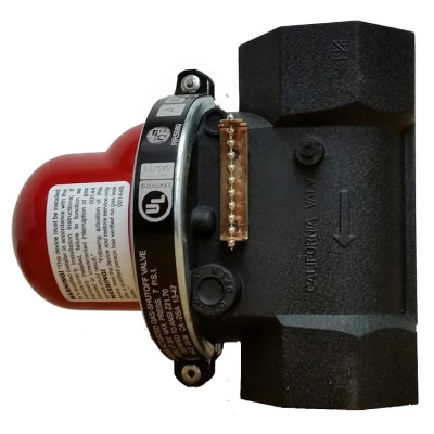Threaded valve vertical